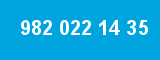 982 022 14 35 982 022 14 35